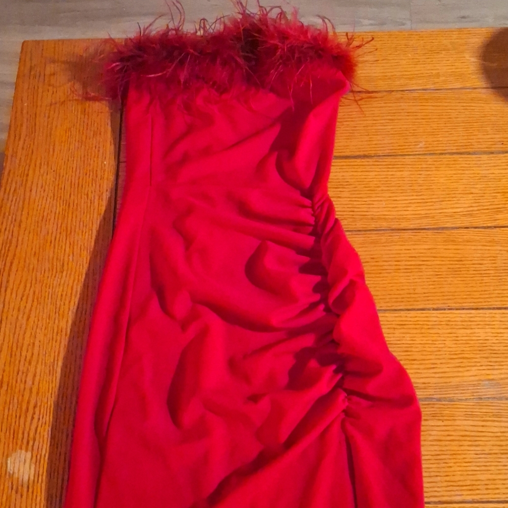 Red Windsor dress